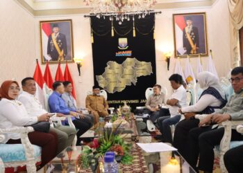 Sekda Sudirman Dampingi Kunjungan Kerja BAM DPR RI ke Jambi